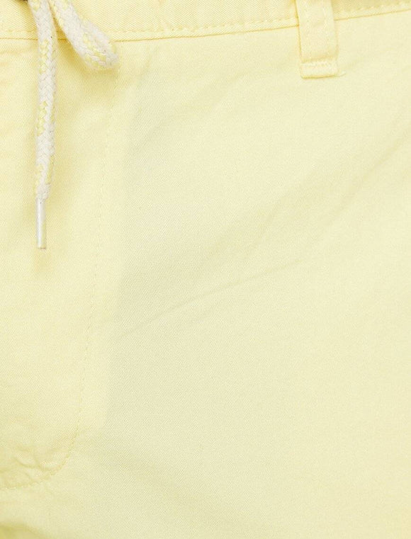 9922 Yellow Pocket Detailed Short
