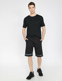 9923 Black Tie Waist Short