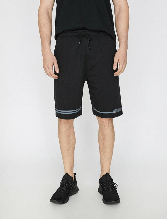 9923 Black Tie Waist Short