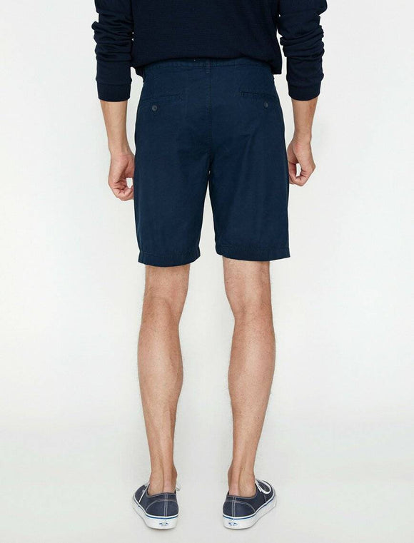 9929 Navy Pocket Detailed Short