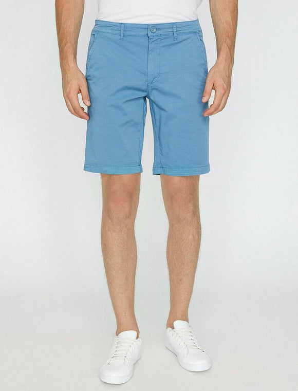 9940 Blue Pocket Detailed Short