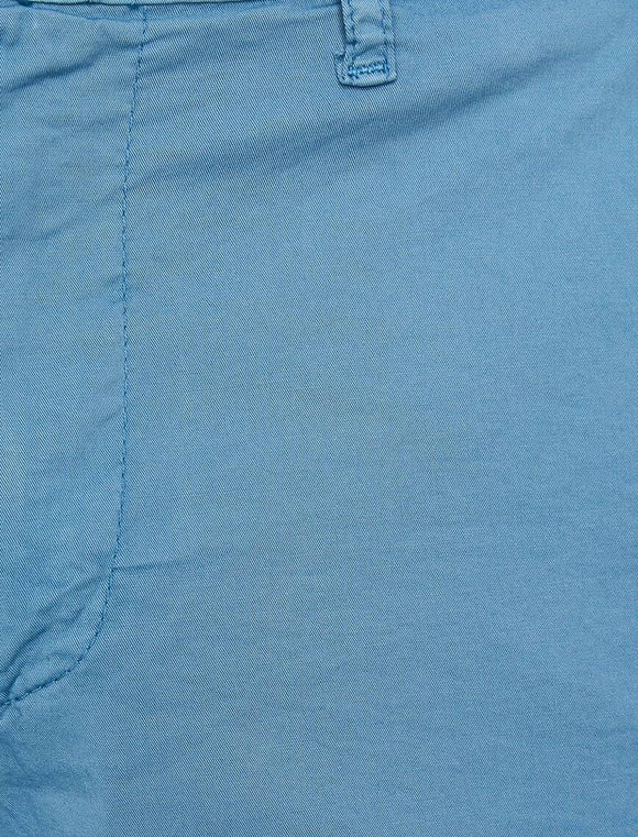 9940 Blue Pocket Detailed Short