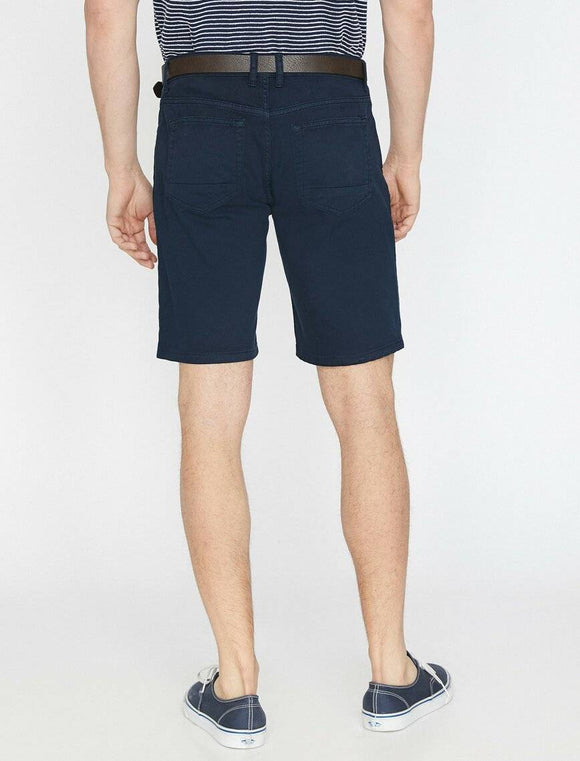 9945 Navy Pocket Detailed Short