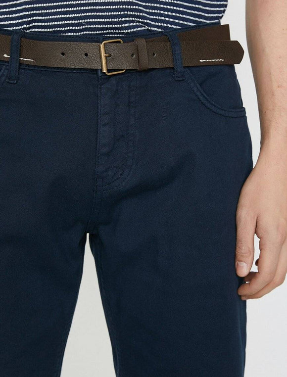 9945 Navy Pocket Detailed Short