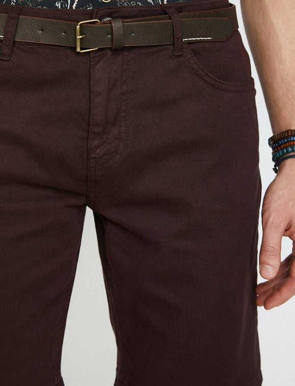 9946 Bordeaux Pocket Detailed Short