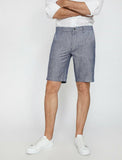 9950 Blue Pocket Detailed Short