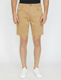 9953 Beige Pocket Detailed Short