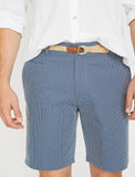 9960 Blue Pocket Detailed Short