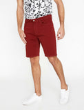 9967 Red Pocket Detailed Short