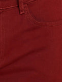 9967 Red Pocket Detailed Short