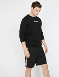 9970 Black Pocket Detailed Short