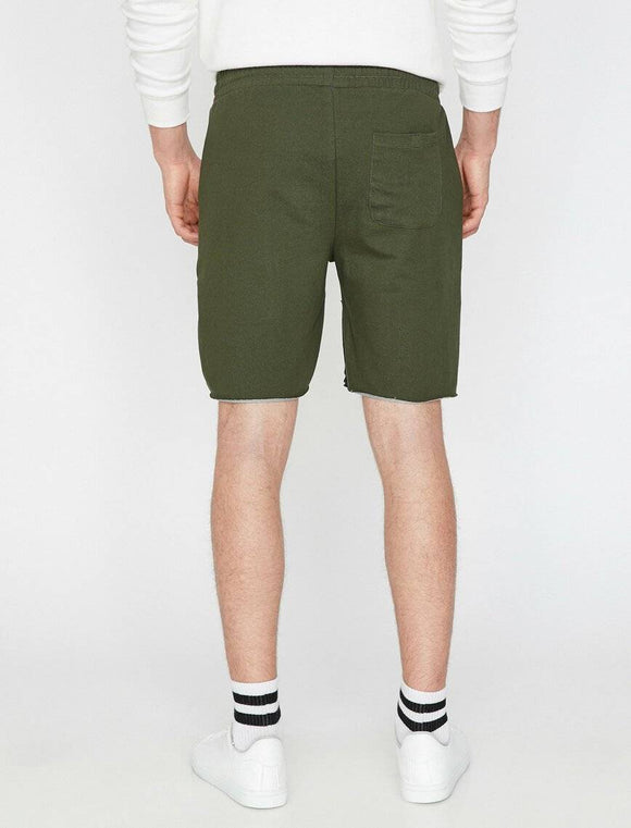 9976 Khaki Printed Short