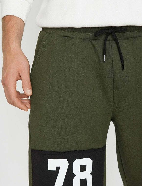 9976 Khaki Printed Short