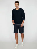 9984 Navy Pocket Detailed Short