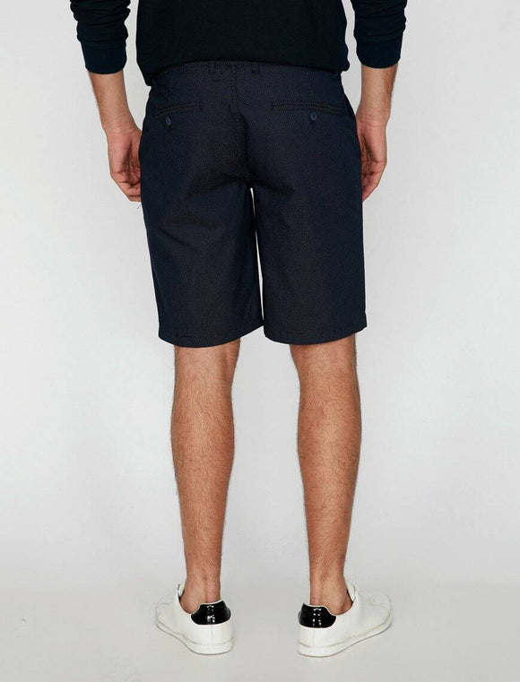 9984 Navy Pocket Detailed Short