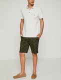 9986 Khaki Pocket Detailed Short