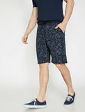 9990 Navy Pocket Detailed Short