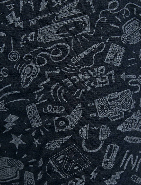9990 Navy Pocket Detailed Short