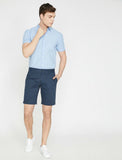 9996 Navy Pocket Detailed Short