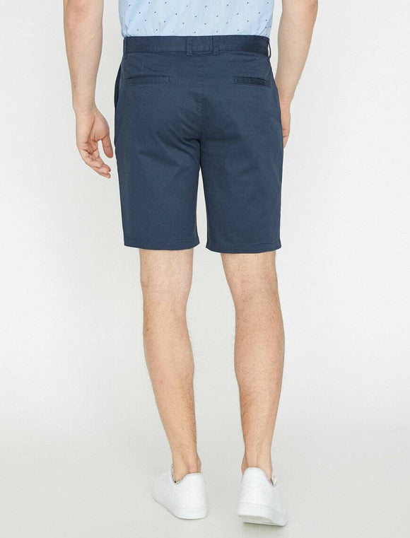 9996 Navy Pocket Detailed Short
