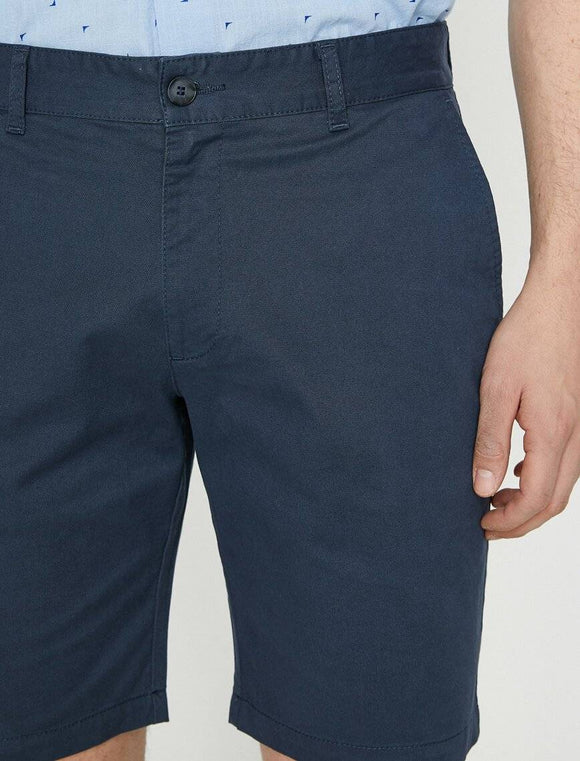 9996 Navy Pocket Detailed Short