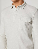 10184 Grey Polo Neck T-Shirt