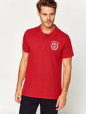 10243 Red Polo Neck T-Shirt