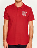 10243 Red Polo Neck T-Shirt