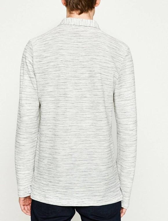 10335 Grey Polo Neck T-Shirt