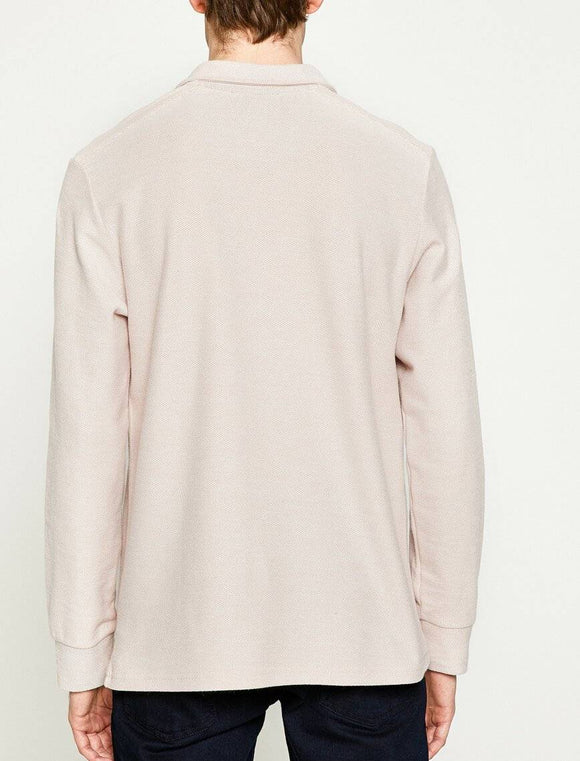 10339 Pink Polo Neck T-Shirt