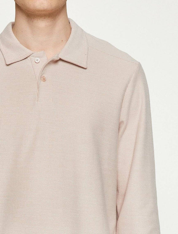 10339 Pink Polo Neck T-Shirt
