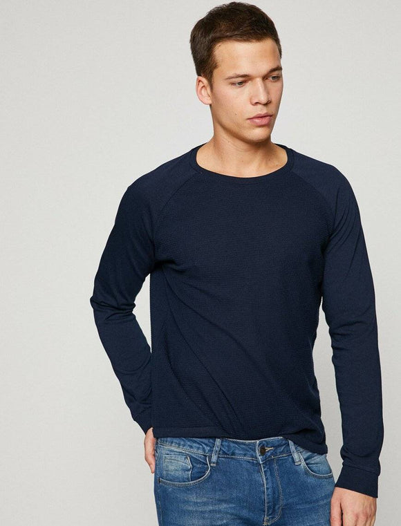 10555 Navy Crew Neck T-Shirt