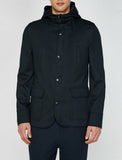 10809 Navy Hooded Jacket