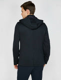 10809 Navy Hooded Jacket
