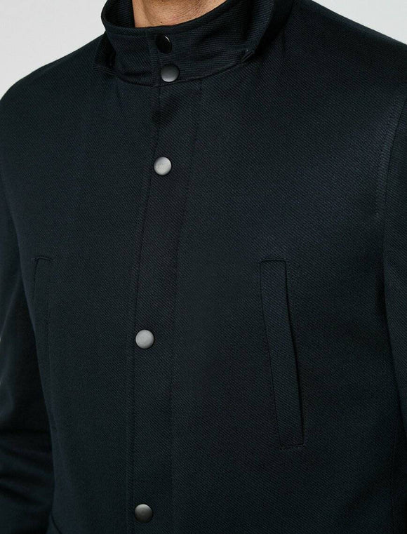 10809 Navy Hooded Jacket