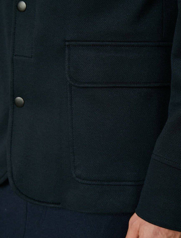 10809 Navy Hooded Jacket