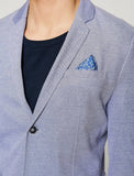 10819 Blue Plain Blazer