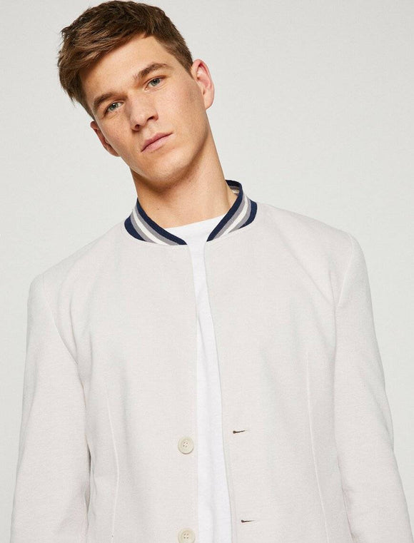 10843 Beige Casual Jacket