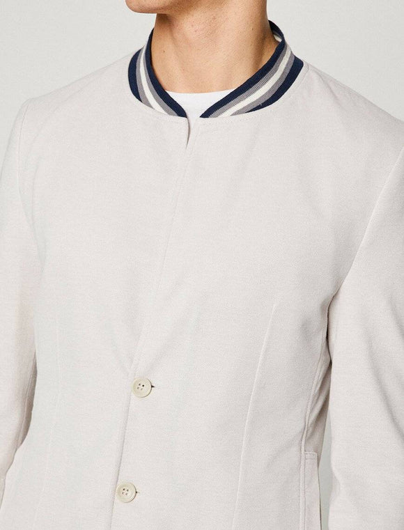 10843 Beige Casual Jacket