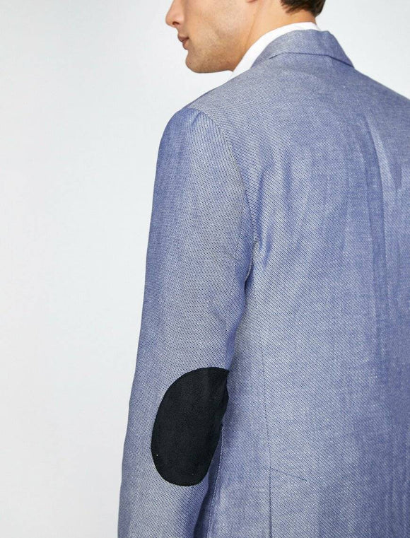 10846 Blue Striped Blazer