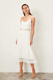 11666 Off-White Strap Dress