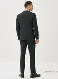 29810 Black Slim Fit Plain Classic Suit