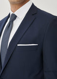 29812 Navy Blue Plain Classic Suit
