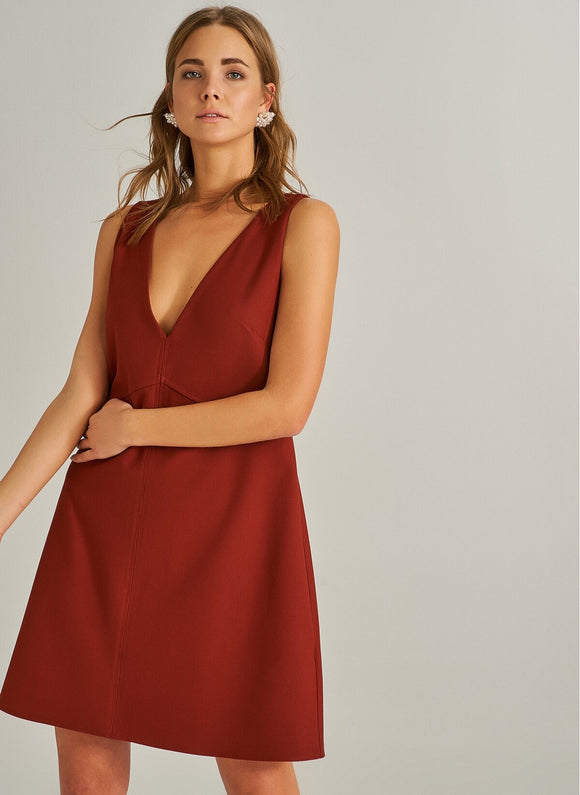  People By Factory Women Contrast Stitched Dress  Discounted Price | Purplehipo | 22231310 