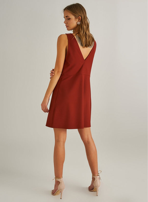  People By Factory Women Contrast Stitched Dress  Discounted Price | Purplehipo | 22231310 