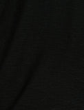 10575b Black V Neck T-Shirt
