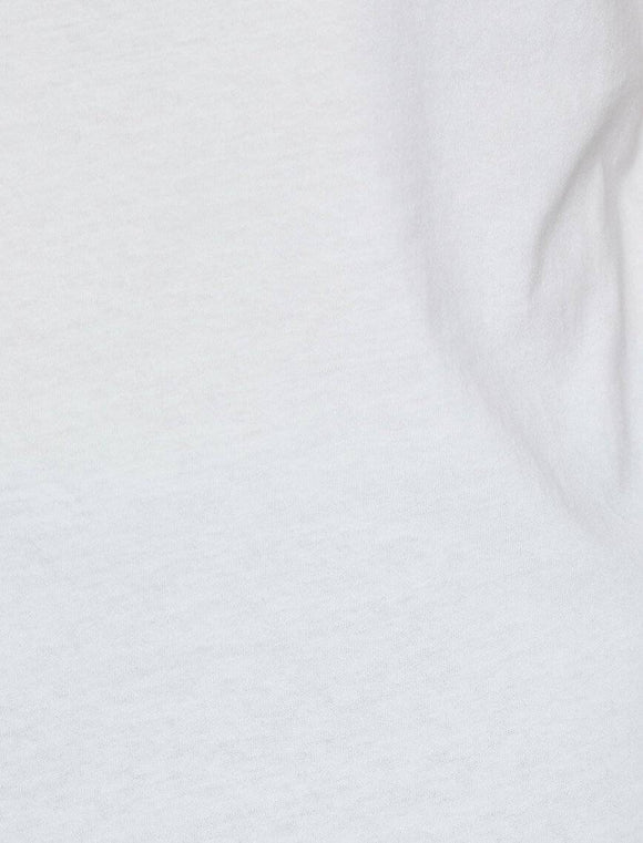 10595b White Crew Neck T-Shirt