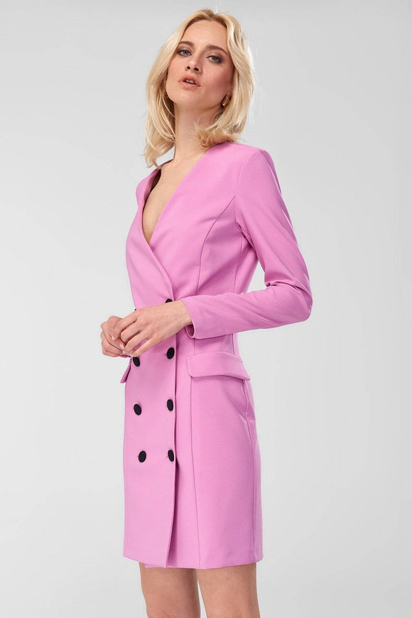 4510872b Pink Jacket Dress