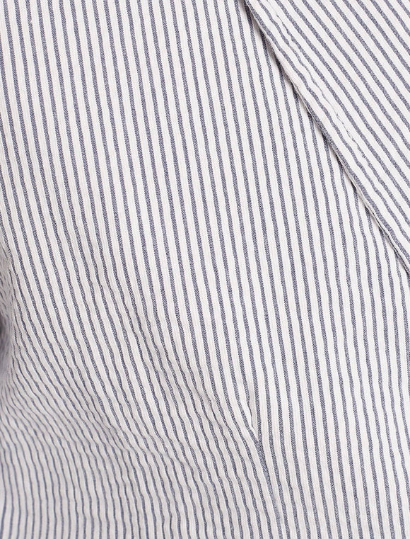 2020042b Blue Striped Blazer For Men