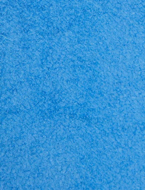 18609 Raw Edge Coat - Blue